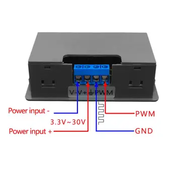 Xy-Pwm1 Generátora Signálu Digitálny Displej Pwm Impulzov Frekvencie Povinnosť Pomer Nastaviteľné Square Wave Obdĺžnikového Signálu Generátor