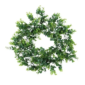 1pc Svadobné Dekoračné Umelé Ivy Zelenej Listovej Garland Rastliny Viniča Pre Domov, Záhradu Listy Dekorácie Zelene Ratan