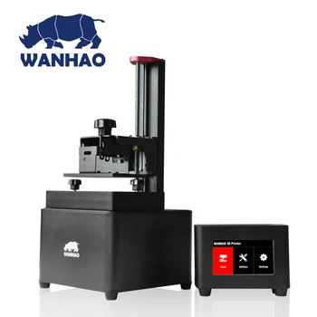 2019 wanhao D7 UV photoploymer Živice 3d farebná tlačiareň SLA/DLP 3D Tlačiarne stroj s ovládací box dotykový displej LCD svetlo-liečenie