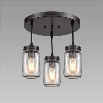 Vintage železa, krištáľové lustre strop crystal visiace lampy, led steny mesiac lampa listry dizajn lampy lamparas de techo
