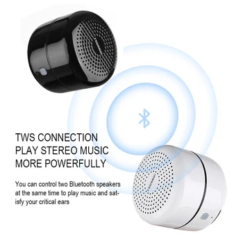 FineBlue MK-18 Mini Bezdrôtový Reproduktor Bluetooth Reproduktory Mega Bass, Bezdrôtové Stereo Hudby Prenosný Reproduktor rádio