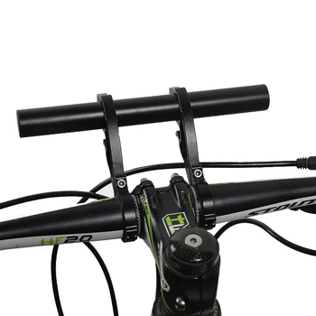 Požičovňa Baterka Držiak Na Riadidlá Extender Cyklistické Bike Rám, Dvojité Predĺženie Mount Držiak Na Bicykel Svetlo Bike Príslušenstvo