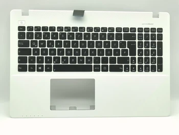 Nové Originálne DE/GR/nemecký Tastatur pre Asus R510V R510VB R510VC R510VX Klávesnice Topcase s Bielym opierka dlaní