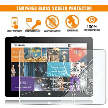 Pre Kocku i10 Tablet Tvrdeného Skla Screen Protector 9H Premium proti Poškriabaniu Anti-odtlačkov prstov HD Jasný Film Kryt