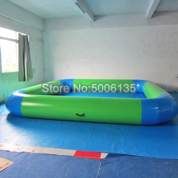 6*6m 0,9 mm pvc plachta vonkajšie gumy rodiny dospelých plastové, nafukovacie bazén,skladanie nad zemou bazén