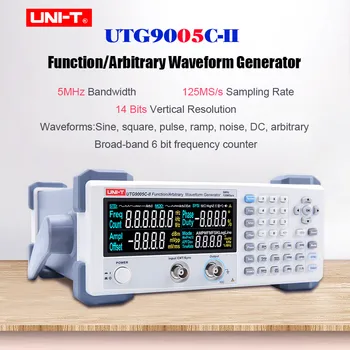 UTG9005C-II Funkcia/Svojvoľné Priebeh Generátor;vysielanie,televízny a rádiový systém;polovodičových komponentov test EBTN obrazovke