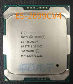 E5-2699CV4 Originál Intel Xeon E5 2699CV4 LGA2011-3 E5 2699C V4 22-Jadrá 2.20 GHz 55MB 9.6 GT/s