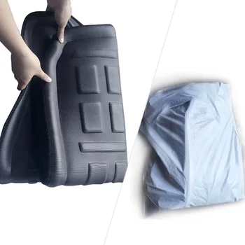 Uspokojivej kvality kufri mat chvost mat zadné auto mat dekorácie auto Príslušenstvo pre Hyundai IX45 7 sedadiel roky 2013-2018