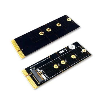 QINDIAN +Čierna M. 2 SSD, Chladenie M. 2 NVMe SSD NGFF DO PCIE 3.0 X4 Adaptér M Key Card Podpora PCI Express 3.0 x4 2230-2280 Veľkosť M. 2