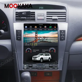 Android 9.0 128GB Auta GPS Navigácie Rádia Pre Toyota Camry Aurion 2006-2011 Tesla Štýl Multimediálny Prehrávač Audio Stereo Headunit