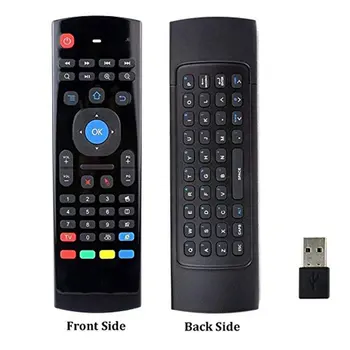 Bezdrôtové Vzduchu Myši, Klávesnice 2.4 G RF Gyro Senzor Hlasové Ovládanie Smart Diaľkové Ovládanie pre X96 H96 Android TV Box Mini PC vs G10