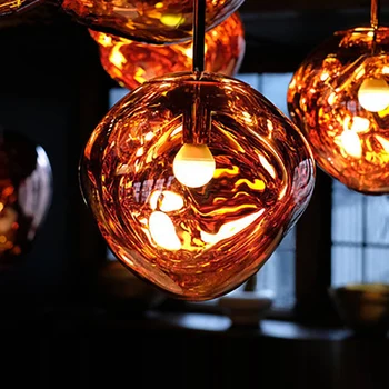 Nordic Prívesok Svetlá, lustre PVC Láva Prívesok Lampa Fialová Osvetlenie Závesné Svietidlo Spálňa Bar Európa Kuchyňa Svetlá