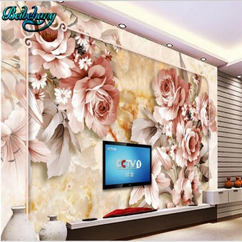 Beibehang Mramoru v Európskom štýle, TV joj, nástenné maľby obývacia izba vlastné tapetu nástenné dekorácie