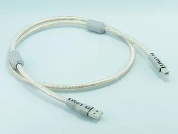 ZY HiFi pre fanúšikov USB 2.0 A-B Zariadenie 1M (3.4 FT) DAC Kábel