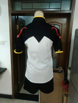 Cosplaydiy Inazuma Eleven Cosplay Kostým Čínsky Futbalový Tím Školskú Uniformu Tričko Šport Vyhovovali Halloween Oblečenie Na Zákazku