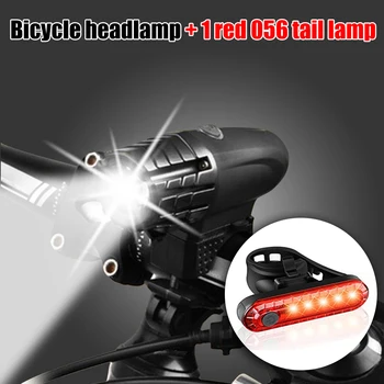 Cyklistické Svetlo Nastaviť Cyklistické Baterka s zadné svetlo Lampy LED USB Nabíjateľné Cyklistika Prenosné Prachotesný Cyklistické Časti