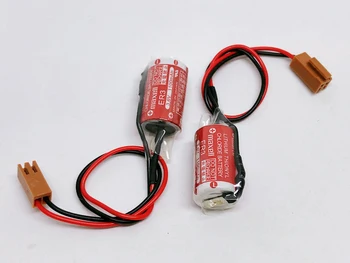 10pcs/veľa Novú originálnu Maxell ER3 3.6 V 1100MAH Rohaté PLC Batérie Lítium Thionyl Chloride Batérie S Konektormi Vyrobené v Japonsku