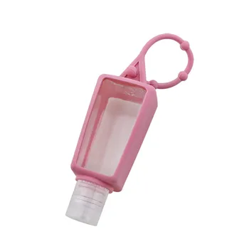 1pcs 30ml Prenosné Hand Sanitizer Silikónová Fľaša Kryt S Fľaša Môže Visel Vonkajšie Mini Spray Fľaše Malé Mydlo Fľaša #2