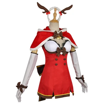 Azur Lane elk Oshio cosplay kostým Vianoce, nový rok elk zimné nastaviť šaty žena darček