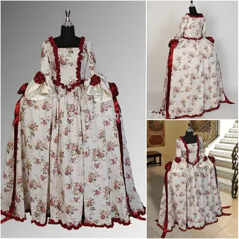 Ping!R-413 Zákazku 1800 Občianskej Vojny Loptu Gothic Lolita Šaty Viktoriánskej šaty/Renesancie šaty