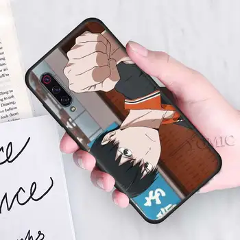 Anime Haikyuu Volejbal Black Soft Prípadoch pre Xiao Mi 9 9T Poznámka 10 Mládež Pocophone X3 NFC F1 F2 Pro A3 8 Lite Tpu Kryt Telefónu