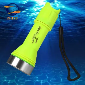 ZHIYU T6 Led Potápačská Baterka Profesionálne Super Svetlé Nepremokavé Baterky Podvodný Reflektor, Baterky 18650 Svetlá Silný