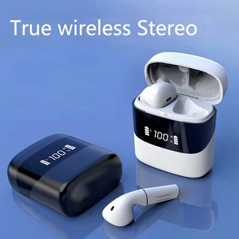 Bezdrôtový Bluetooth headset TWS šport beh mini slúchadlá binaural 5.0 dotyk redukcia šumu slúchadlá pre Android ios telefón