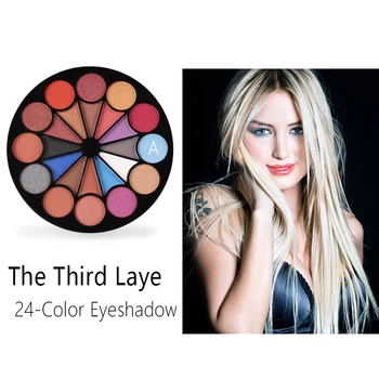 Miss Rose 5 v 1 eyeshadow palety 72 farby leskom matný eyeshadow pigment nepremokavé dlhotrvajúci nahé očné tiene MS175