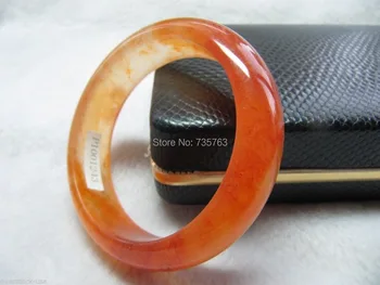 Xiuli 00471 JEMNÝ Čínsky Orange Hladké Náramok / Veľkosť:59mm