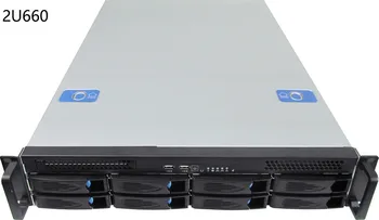 Podvozok 2U660 hot-swap storage server Počítač prípade monitorovanie Podporu 19-palcového rack