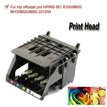 Tlačiareň Hlavy Trysky tlačovej hlavy Vymeniť Za HP-Inkjetprinter Pro HP950 951 8100/8600/8610/8620/8650 251DW