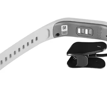Plastové Nabíjací Držiak Klip Nabíjací Kábel Smart hodinky Nabíjačka, USB Nabíjací Kábel pre Garmin Vivosmart 4 Hodinky