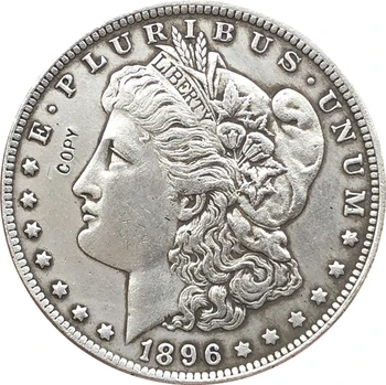 1896-S USA Morgan Dolár mince KÓPIA