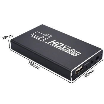 HDMI Video Capture Karty 4K Sn Záznam USB3.0 1080P 60FPS Hra Zariadenie na digitalizáciu Zachytiť Kartu