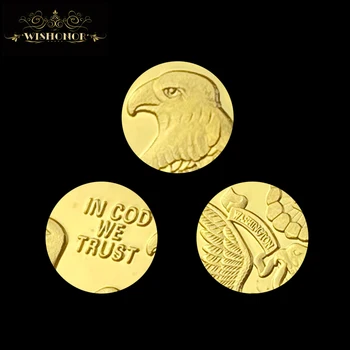 Americká Socha Slobody Eagle Mincí pozlátená Pamätná Minca Kolekcie Darček
