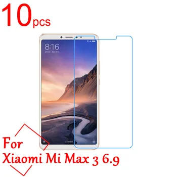 10pcs Ultra Číre/Matné/Nano Proti Výbuchu Pre xiomi Max 3 LCD Obrazovky Chrániče Kryt Pre Xiao Mi Max 3 6.9