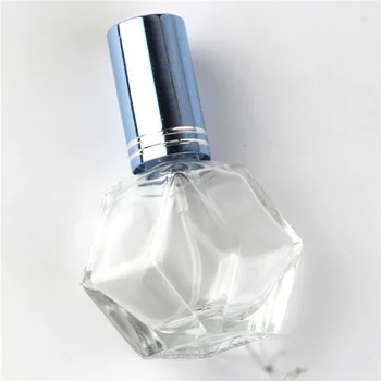 10 ml 3D Polygonálnym Parfum Fľašu Mini Prenosné Cestovné Puzdra Parfum Rozprašovač Fľaša Farba Spray Vôňa Čerpadla Prázdne Prípade