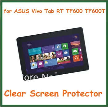 5 ks Ultra Clear Screen Protector Ochranná Fólia pre Asus Vivo Tab RT TF600 TF600t Č Maloobchodnom Balení Veľkosť 257x165mm