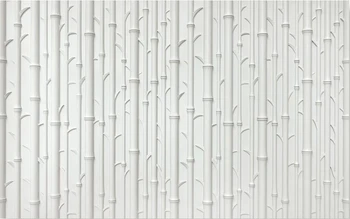 Abstraktných de parede Biela razená bambusu moderné 3d stereo tapety nástenná maľba,obývacia izba, spálňa, kúpeľňa stenu papiere domova