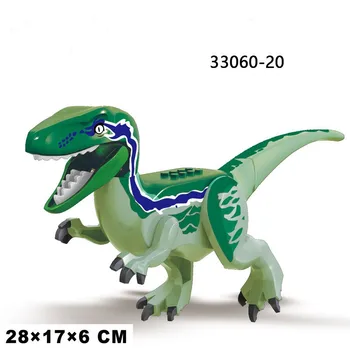 Nové 560pcs Jurský Načítať Tyrannosaurus Rex Stavebné Bloky Dinosaur World S Autom Údaje Tehly Hračky Pre Deti,