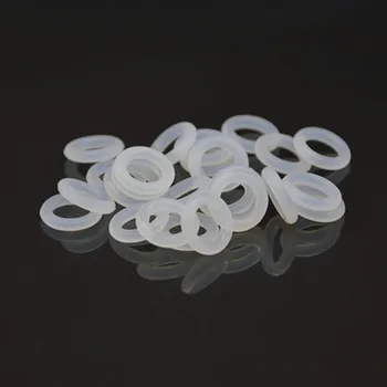 30pcs Silikónové O-krúžok biele priemer Drôtu 1.9 mm VMQ tesnenie Vysoká odolnosť voči teplotám Potravinami úroveň Bielej gumy OD 5-14 mm