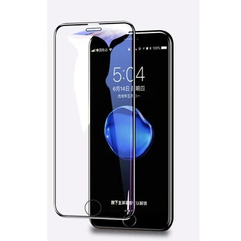 100D Zakrivené Plný Tvrdeného Skla Na iPhone 11 Pro Max XR Sklo Pre iPhone 6 6 7 8 Plus X Xs Max Obrazovke ochranný Film