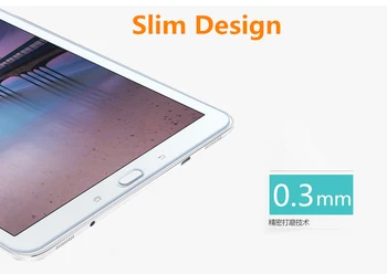 2 ks Premium 0,3 mm 9H Tvrdeného Skla pre Samsung Galaxy Tab S2 9.7 T810 T815 Transparentné Screen Protector Film
