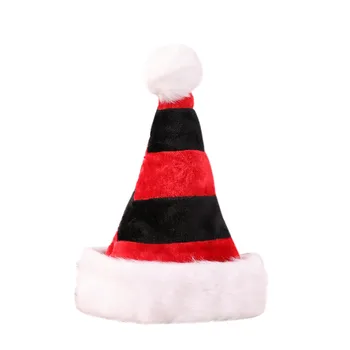 Feitong 2019 Crystal Vianočné Dekorácie, Darčekové High-Grade Dvojité Plyšové Vianočné Hat Kvalitnú Módu Darček Y716