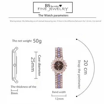 Luxusné Dámske Hodinky Značky Drahokam Šperky, Diamantové Hodinky Ženy Náramok ružové Zlato Hodinky Oceľové Pás náramkové hodinky relogio feminino 2020