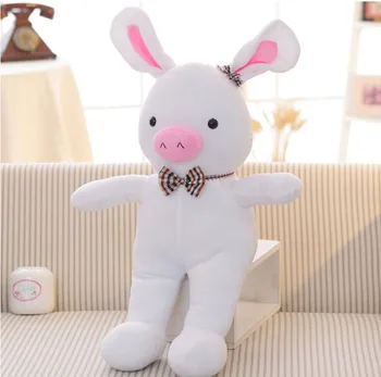 55 cm Hračka plushed cartoon bravčové bábika Plnené králikov a ošípaných hračky hot predaj