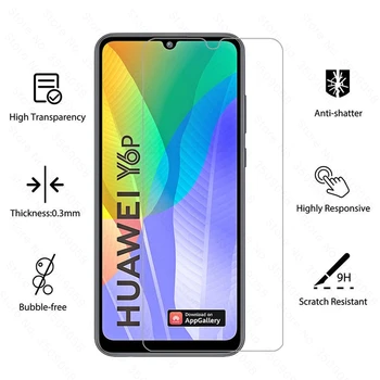 3ks ochranné sklo pre Huawei y6p 2020 sklo screen protector Huaweiy6p Hauwei y 6p med-lx9 med-lx9n 6.3