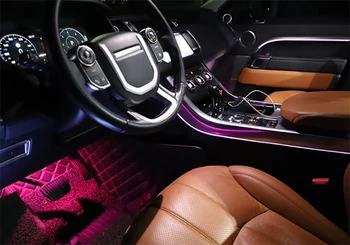 Vhodné pre Range Rover sport 2013-2020 Led Okolitého Svetla 10 Farieb Atmosféru Svetla Auto Auto Dekorácie Okolia Lampa
