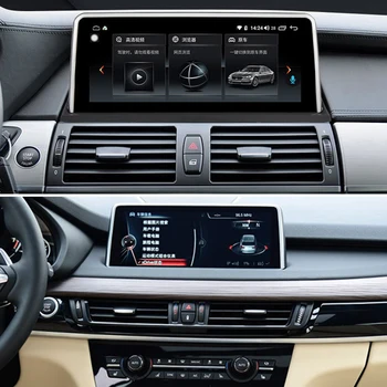 8 jadier 6 G+128G android 10.0 Auto multimediálny Prehrávač Navigácie GPS rádia Pre BMW X5 F15~2017 Pôvodné 10.25
