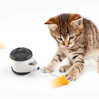 Nových Interaktívnych Hračiek pre Mačky Automatické Otáčanie 360 Loptu s Catnip Zábavné Cvičenie Provokujúcej Pet Hračky Krytý Mačky